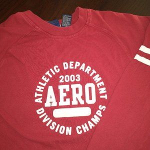 Men's Aeropostale long sleeve casual  graphicshirt